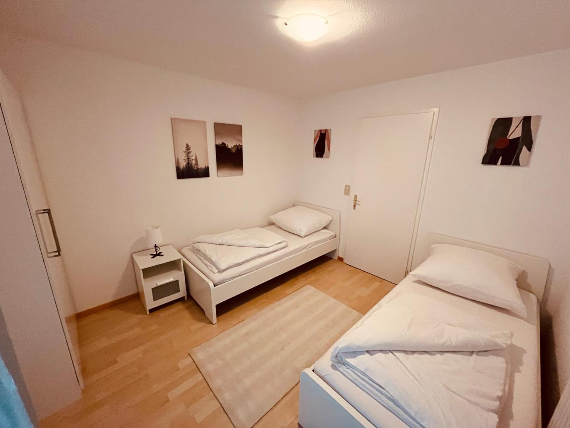 3-Room Apartment For Business Travelers & Families, Free Wifi & Tv With 70 Countries, Dazn, Sky, Netflix & Disney Wynau Buitenkant foto